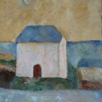 Peinture intitulée "Le moulin" par Françoise Vivier Nicolaÿ, Œuvre d'art originale
