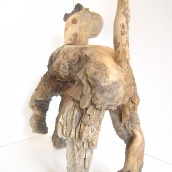 Sculpture intitulée "chien2" par Nicole Agoutin, Œuvre d'art originale