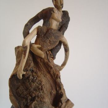 Sculpture titled "couple" by Nicole Agoutin, Original Artwork