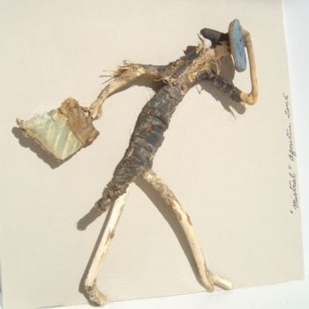 Sculpture titled "mistral" by Nicole Agoutin, Original Artwork