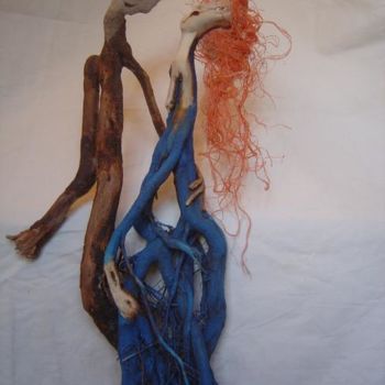 Sculpture titled "duo" by Nicole Agoutin, Original Artwork