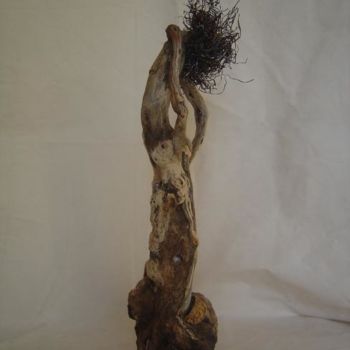 Sculpture titled "ensorceleuse" by Nicole Agoutin, Original Artwork