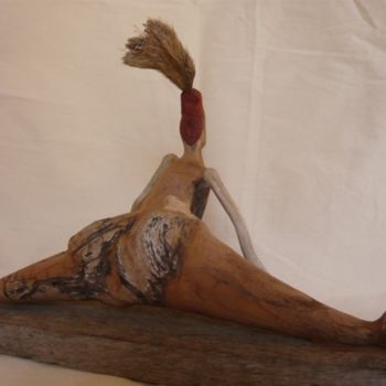 Sculpture titled "grand écart" by Nicole Agoutin, Original Artwork