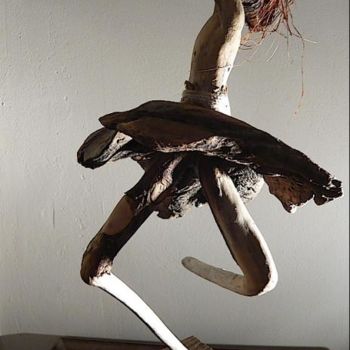 Sculpture intitulée "square dance" par Nicole Agoutin, Œuvre d'art originale