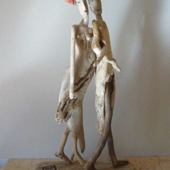 Sculpture intitulée "P1330219h.JPG" par Nicole Agoutin, Œuvre d'art originale