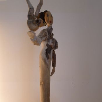 Skulptur mit dem Titel "p1010676-531x800.jpg" von Nicole Agoutin, Original-Kunstwerk