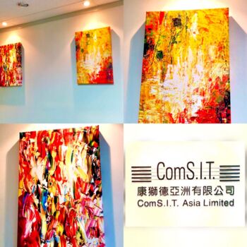 Photography titled "Exhibition Hongkong…" by Nicole Cecil B, Original Artwork, Digital Photography