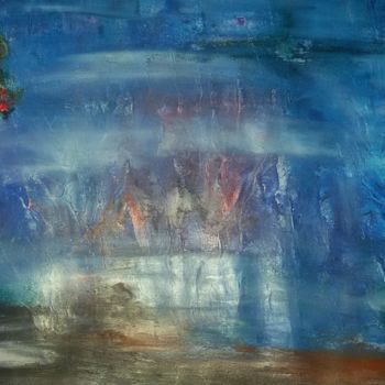 Schilderij getiteld "Le reflet" door Nicole De Pauw, Origineel Kunstwerk, Acryl