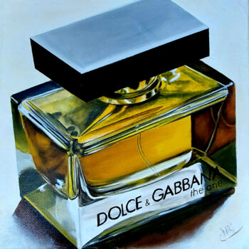 「parfum d g」というタイトルの絵画 Nicole Pèpe Gaumierによって, オリジナルのアートワーク, オイル