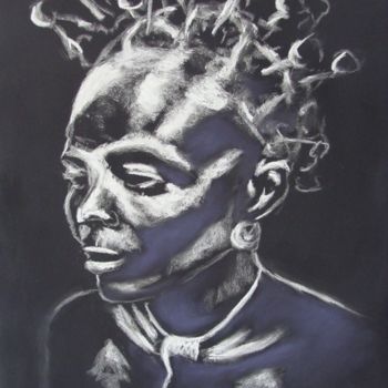 Peinture intitulée "Yorouba" par Nicole Grouset, Œuvre d'art originale