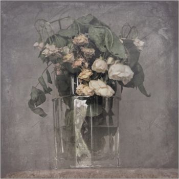 Photographie intitulée "Bouquet 1" par Nicole Rochedix, Œuvre d'art originale, Peinture numérique