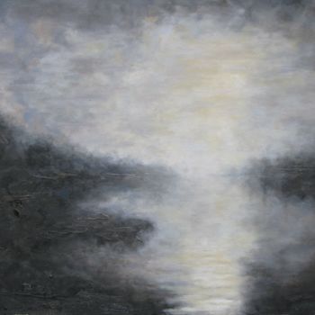 Peinture intitulée "Norvège: Sognefjord…" par Nicole Serres, Œuvre d'art originale, Huile