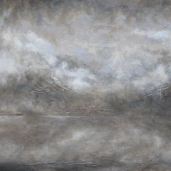 Malerei mit dem Titel "Norvège: Geirangerf…" von Nicole Serres, Original-Kunstwerk, Öl