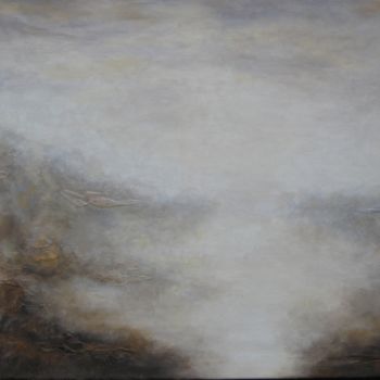 Pittura intitolato "Norvège: Sognefjord…" da Nicole Serres, Opera d'arte originale, Olio