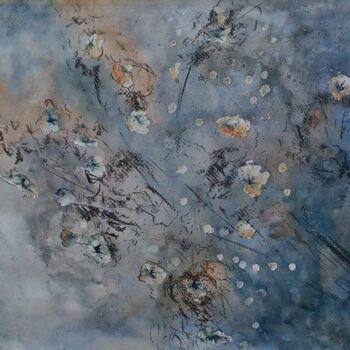 Pittura intitolato "Bouquet 2" da Nicole Serres, Opera d'arte originale, Acrilico