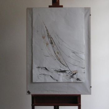 Peinture intitulée "Tempête, esquisse /…" par Nicole Serres, Œuvre d'art originale