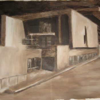 Painting titled "Roma - Ara Pacis Au…" by Nicole Serres, Original Artwork, Other