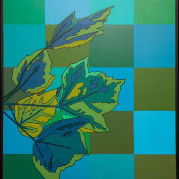 Картина под названием "Maple tree - Novemb…" - Nicoletta Belli, Подлинное произведение искусства, Акрил