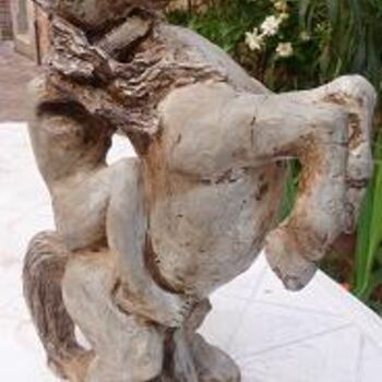 Sculpture titled "la fuga" by Maria Nicoletta Ballarin, Original Artwork, Other