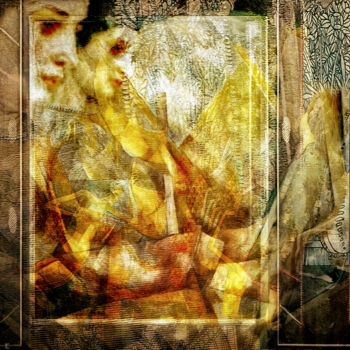 Digitale Kunst getiteld "THE MADNESS OF THE…" door Nictsi Khamira, Origineel Kunstwerk, Digitaal Schilderwerk