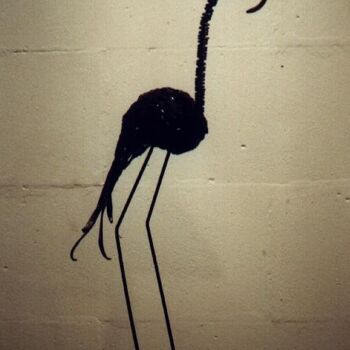 Sculpture intitulée "Oiseau délicat" par Niels Jensen, Œuvre d'art originale