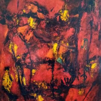 Painting titled "ADAGIO" by Antoinette Carniato, Original Artwork, Acrylic