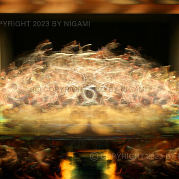 Fotografia intitolato "1 Sec Sound" da Nigami, Opera d'arte originale, Fotografia manipolata