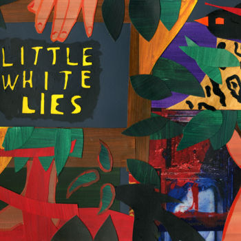 Pittura intitolato "Little White Lies" da Niina Niskanen, Opera d'arte originale, Acrilico