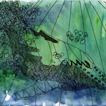 "Strombo" başlıklı Tablo Niina Niskanen tarafından, Orijinal sanat, Suluboya