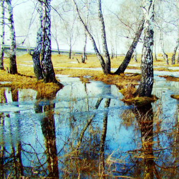 Фотография под названием "Весна на Алтае" - Николай Матюшенков, Подлинное произведение искусства