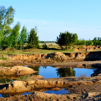 Photography titled "В старом карьере" by Nikolai Matiushenkov, Original Artwork