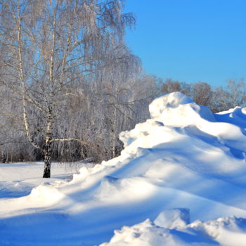 「Узоры зимы Алтайской」というタイトルの写真撮影 Николай Матюшенковによって, オリジナルのアートワーク
