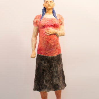 "pregnant orthodox w…" başlıklı Heykel Veronika Bernard tarafından, Orijinal sanat, Alçı