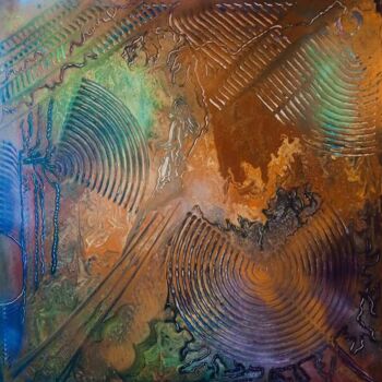 제목이 "Vision"인 미술작품 Niki Goranova로, 원작, 아크릴 나무 들것 프레임에 장착됨