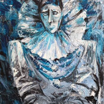 Peinture intitulée ""Спектакль окончен.…" par Nikita Chaikovskiy, Œuvre d'art originale, Acrylique Monté sur Panneau de bois