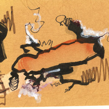 Pittura intitolato "situation #21" da Nikita Nef, Opera d'arte originale, Acrilico