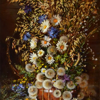 Painting titled "Натюрморт" by Iurii Viktorovich Nikolaev, Original Artwork