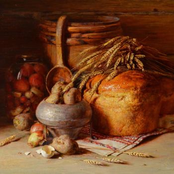 Painting titled "received-4192177255…" by Iurii Viktorovich Nikolaev, Original Artwork, Oil