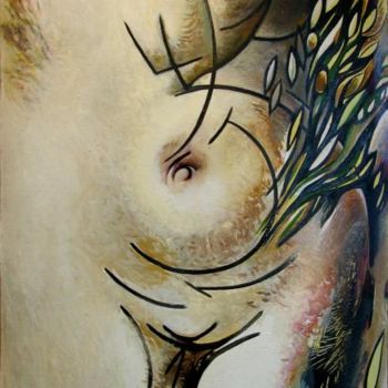 Painting titled "SPRING" by Nikolai Bartossik, Original Artwork, Oil