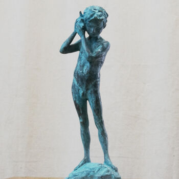 Sculpture titled "Sea noise" by Nikolai Shatalov, Original Artwork, Bronze