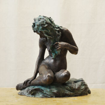 Sculpture intitulée "The Morning" par Nikolai Shatalov, Œuvre d'art originale, Bronze