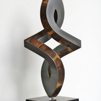 雕塑 标题为“polare drehung” 由Nikolaus Weiler, 原创艺术品, 金属