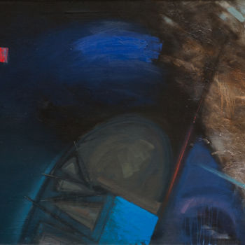 Malarstwo zatytułowany „Escape” autorstwa Nikolay Krivoshein, Oryginalna praca, Olej
