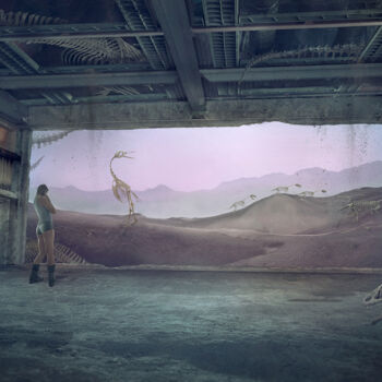 Digitale Kunst mit dem Titel "Dreamcatcher, small…" von Nikolina Petolas, Original-Kunstwerk