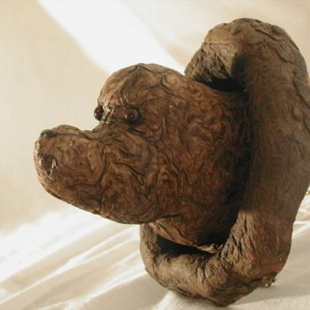 Artcraft titled "Head of dog" by George Nikonov, Original Artwork
