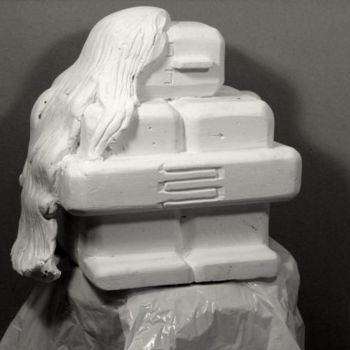 Sculpture titled "Woman" by George Nikonov, Original Artwork, Ceramics