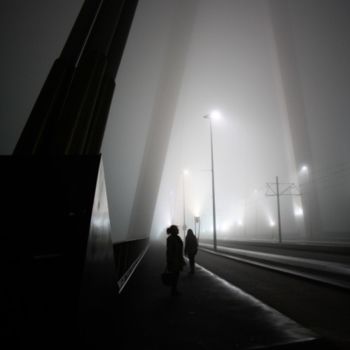 "Foggy Rotterdam" başlıklı Fotoğraf Niloufar Ghassabian tarafından, Orijinal sanat