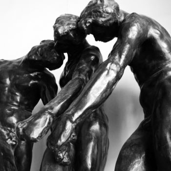 Fotografia intitulada "Auguste Rodin" por Niloufar Ghassabian, Obras de arte originais