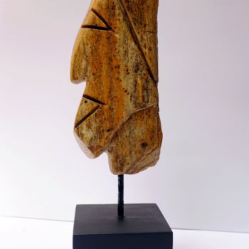Sculpture titled "stone CONTEMPORARY…" by Nilupul Jayathunga, Original Artwork, Stone