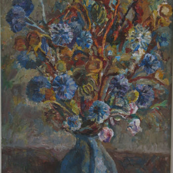 Painting titled "still life" by Ilya Sorkin, Original Artwork, Oil